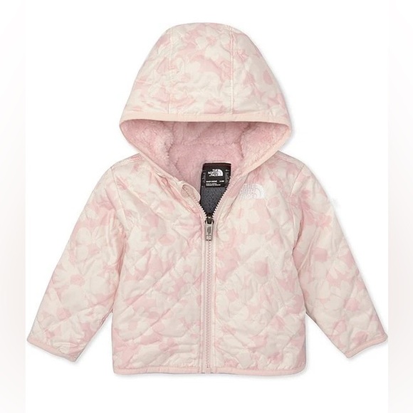 NWT The North‎ Face Baby Girls Reversible Shady Glade Hooded Jacket 3-6 months - Picture 1 of 7